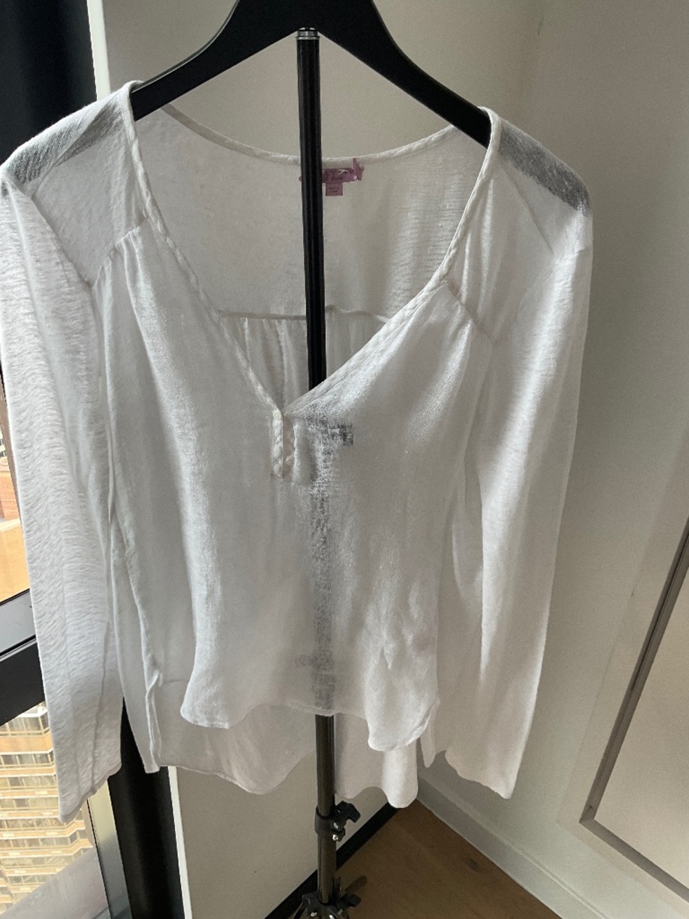 Calypso St Barth Linen White Top small